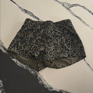 Leopard Print Women's Shorts